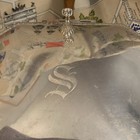 Antique Silver Plate English   silent Butler  With  s  Monogram On Cover  Footed