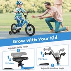 14 Inch Kids Training Bikew  Removable Training Wheels Pneumatic Tires