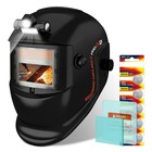 Auto Darkening Welding Helmet With Light - Ansi Z87 1 Certified  Trq-hs01