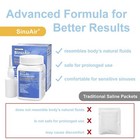 Sinuair Sinus Rinse Salt Solution - Saline For Sinupulse System  Neti Pot Flu   