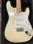 Vintage 1993 Fender Standard American Stratocaster     Olympic White With Upgrades