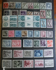 Czechoslovakia Mostly Mint Stamps On Four Pages