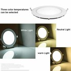10pcs 9w 12w 15w 18w Round Led Recessed Ceiling Panel Down Lights Bulb Slim Lamp