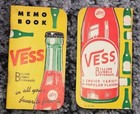 Vintage 1940s Vess Soda Memo Book - Original Nos Advertising Note Pad Booklet