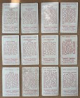 1910 T42 Type 1 White Border Atc Sweet Caporal Cigarettes Bird Series Lot  12 