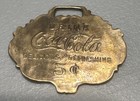 Coca-cola Gold-copper Tone Sterling Silver Watch Fob 2 Bulldogs Prize Winners
