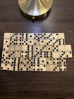 31 Piece Bone Dominoes - Mid To Late 1800s In Wooden Box