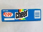 Vintage 1980 s 1988 Cheer Laundry Detergent Sealed 2 Lb 10 Oz Box  1 99 Giant