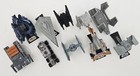 Star Wars 10 Vehicle Lot Titanium Series Micro Machines Hot Wheels Command Stand