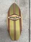 Bethany Beach Theme Wooden Skimboard Hand Made In California 20x9