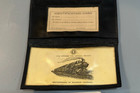1911-12 Hamilton Railroad Time Advertising Book  Id Leather Wallet 