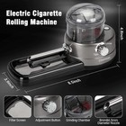 Electric Cigarette Rolling Machine  Portable Tobacco Injector Machine Can Grind