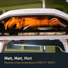 Ooni - Koda 16 Gas-powered Outdoor Pizza Oven - Black