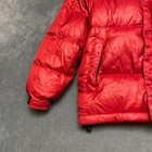 The North Face Summit Series Puffer Jacket Boys M Red Warm Full Zip Hooded