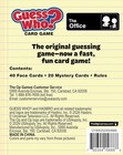The Office Guess Who Card Game Usaopoly New Sealed Free Shipping Usa