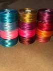 Tex 46 Style U Nylon Bobbins 1 Gross  144 Pcs  Various Colors