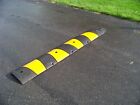 Rubber Speed Bump  Recycled Rubber  6 Ft Long X 12  Wide 2 5  High  