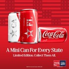 Coca-cola Soda Soft Drink Fridge Pack Mini Cans  7 5 Fl Oz  10 Pack