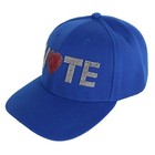 Ctm Unisex Vote Bedazzled Baseball Cap