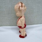 Vintage Ideal Hard Plastic Kewpie Doll 6 Inch Red Sunsuit Mid Century Toy Fair
