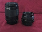 Vintage Pentax K Mount Lenses 135mm F2 8  50mm F2 Lens Lot