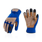 Vgo 1pair Garden Gloves Men safety Work Gloves puncture-proof thornproof sl7475 