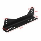Pair Bb Racing Bucket Seat Side Mounts Universal Fits Omp Sparco Cobra Etc