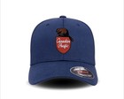 Cp - 1960s Beaver Shield Logo - Embroidered - Snapback Closure Cap - Navy