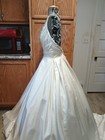 Alfred Angelo Sapphire 406602 Ivory Wedding Dress  1295 Value- Nwt-10-stunning      