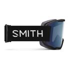 Smith Squad Snow Goggles  Black Frame  Chromapop Everyday Blue Mirror Lens