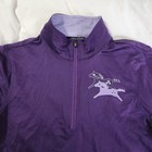 Kerrits Kids Large Always Cool Ice Fil Top Purple Long Sleeve 