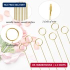 Floral Pick Card Holder  Picture Holders  40pcs Ring Loop  Photo Clip Holder Flo