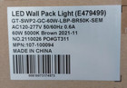 New Led Wall Pack Light Illuminate Outdoor Entrances  Walkways  Parking Lots