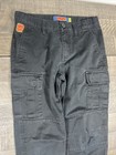 Empyre Kids Loose Fit Black Cargo Skate Pants Size 24 - 27    X 24   