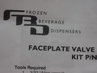 Fbd 12-3058-0001 Faceplate Valve Rebuild Kit New 