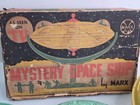 Vintage Marx Mystery Space Ship Gyro-powered Toy W  Original Box 1960 s Issues