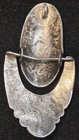 Vintage Sterling Silver Turquoise Southwestern Dangle Pendant Navajo Style