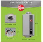 Rheem Performance Plus 7 0 Gpm Non-condensing Indoor Natural Gas Tankless Water
