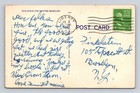 Liberty Ny-new York  Liberty High School  Antique Vintage Souvenir Postcard