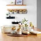 8-piece Bathroom Accessory Set With Lotion Dispenser  Toothbrush Holder  Jars 