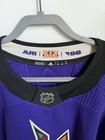 Arizona Coyotes Adidas Reverse Retro 1 0 Game Worn Jersey Mic Tyler Pitlick Sz56