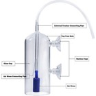 Aquarium Air Oxygen Bubbler Glass Cup Co2 Diffuser Air Aeration Oxygen Device   