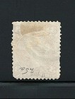 Canada  0 03 Cent Queen Victoria Stamp Scott  25  blunt Perfs   used 