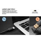 2 0 Usb C Desktop Computer Speakers Stereo Aux In 16w For Pc Laptop Black