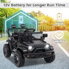 Olakids 12v Ride On Truck  Battery Powered Electric Vehicle For Kids With Rem   