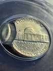 Rare 1979 Jefferson Nickel Mint Error Double Struck Anacs Au58