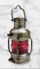 Nautical Marine Brass Boat Light Antique Hanging Oil Lamp Ship Anchor Lantern