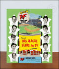 1950 s Pf Canvas Shoes Store Counter Advertising Standup Sign Williams Berra Fox