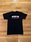 Scream 4 Rare Horror Movie Film Crew Vintage Title Graphic T-shirt Black Medium