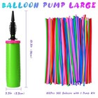Ouyili 100pcs 260 Balloons 2 2 X X 12 2 Inch  pack Of 1   Assorted Color